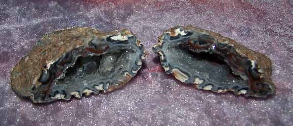 Glückgeoden Paar Geode